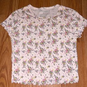 Teens small floral tee